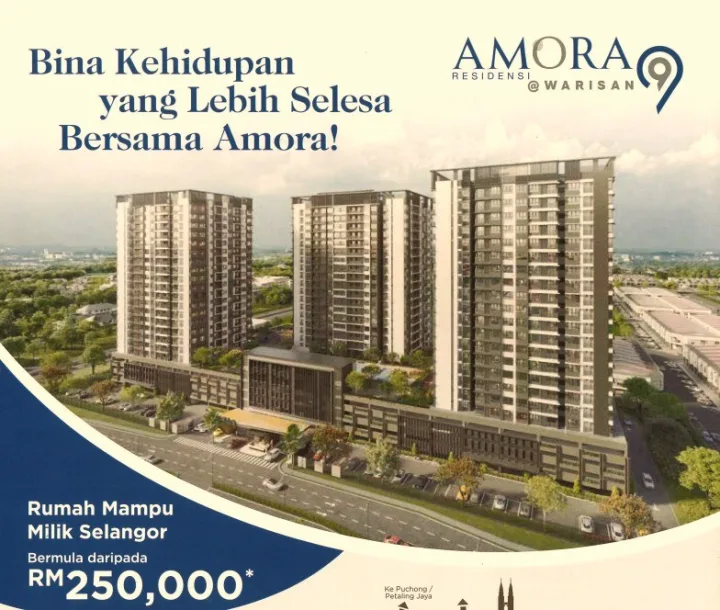 Rumah Mampu Milik Limited Unit - Amora 9