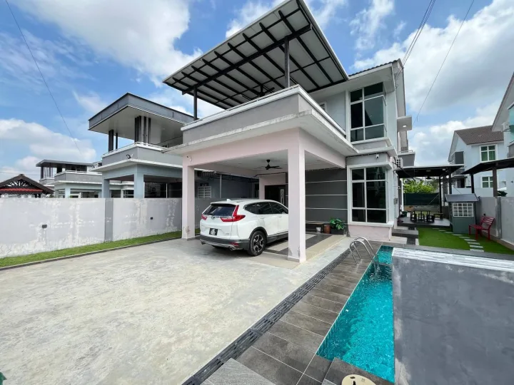 HOMESTAY FOR SALE | Rumah Semi D 2 Tingkat Taman Sutera Wangi